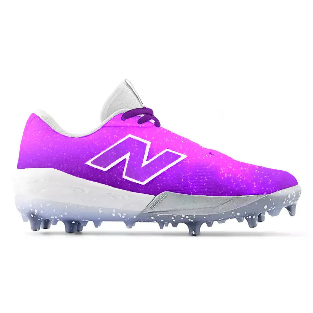 "Purple Galaxy" New Balance FuelCell COMPv4 Baseball Cleats