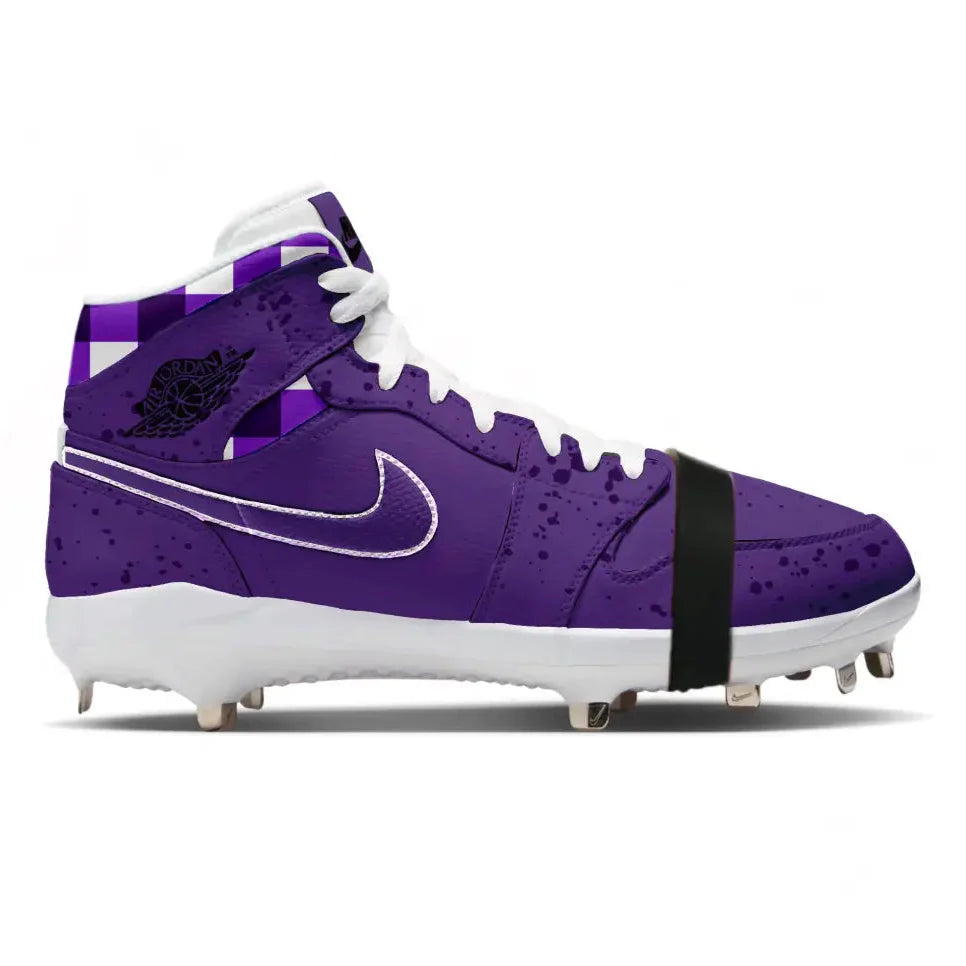 "Purple Lobster" Jordan 1 Retro Cleats