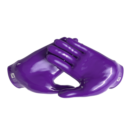 Phenom Elite Quantum Fierce Adult Padded Football Gloves - Team Colors - Pro Game Sports