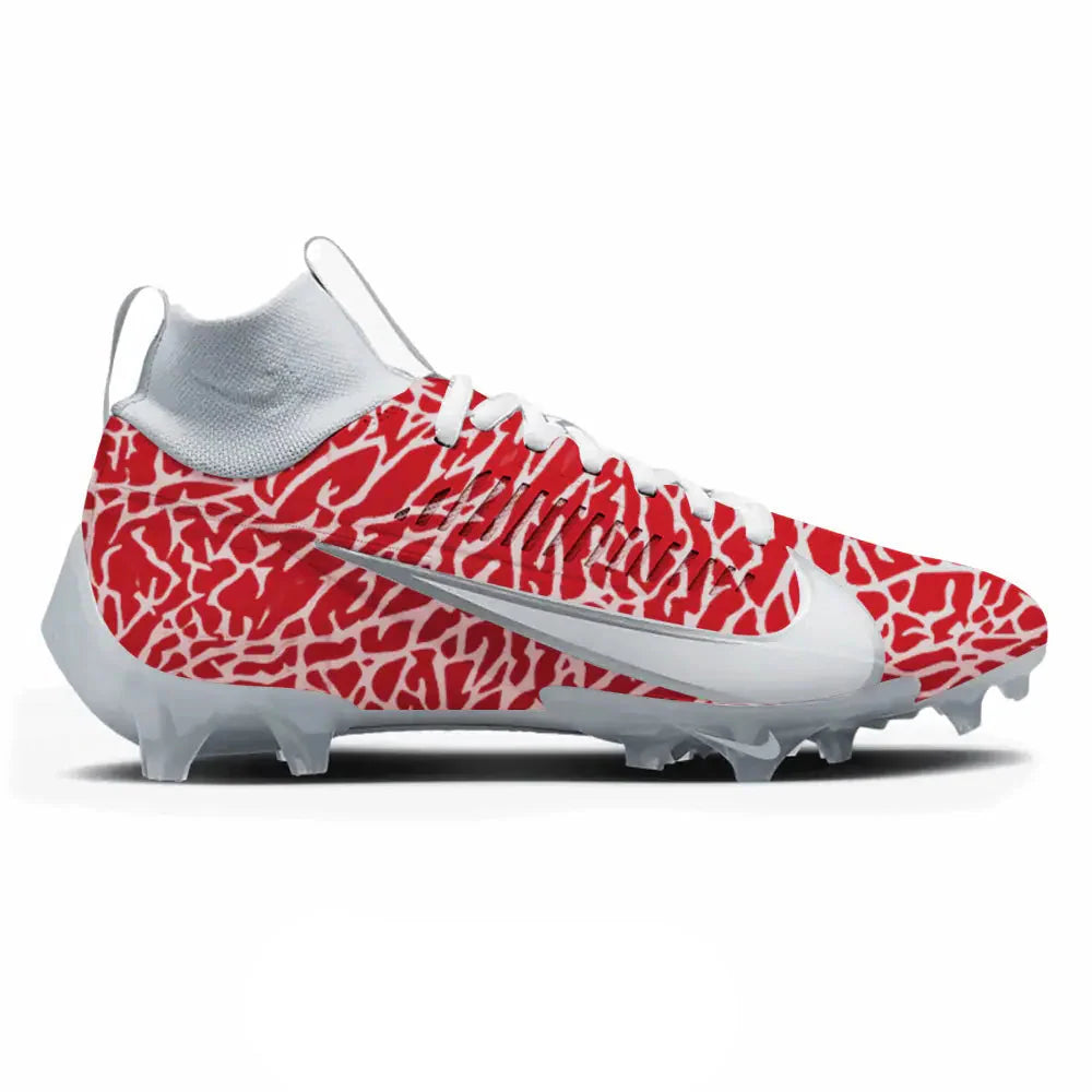 "Red Elephant" Nike Vapor Edge Pro 360 2 Cleats