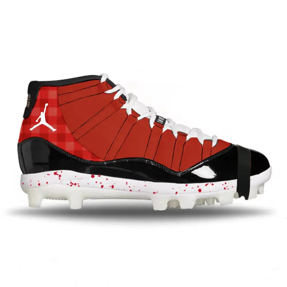 "Red Lobster" Jordan 11 Retro MCS Cleats