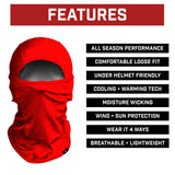 Red Balaclava Mask (Shiesty)