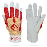 Red Ice Cream Batting Gloves - Pro Game Sports