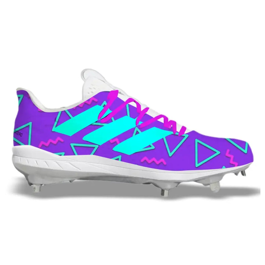 "Retro '90s Purple" Adidas Adizero Afterburner 8 Cleats