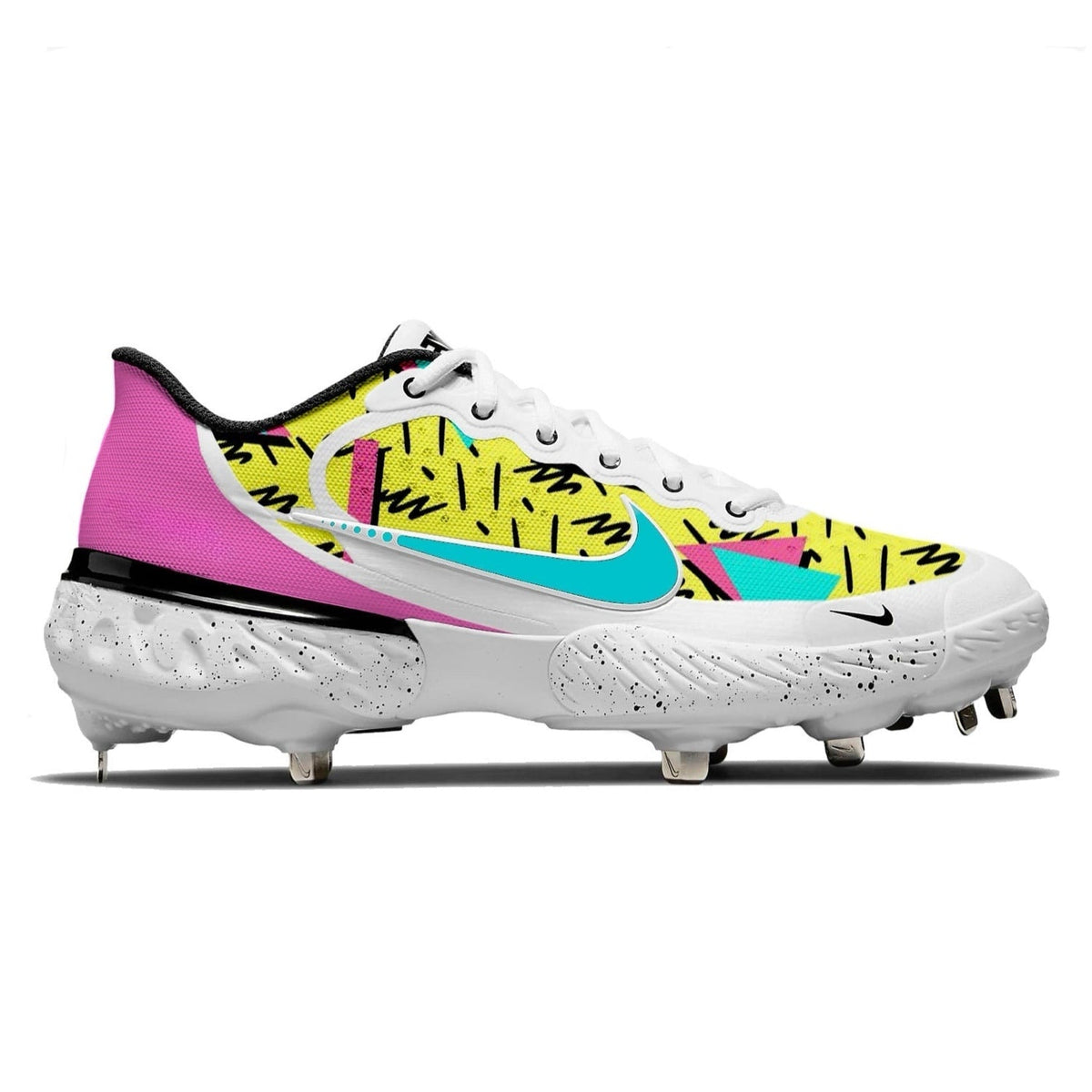 "Retro ‘90s Teal" Nike Alpha Huarache Elite 3 Low Cleats