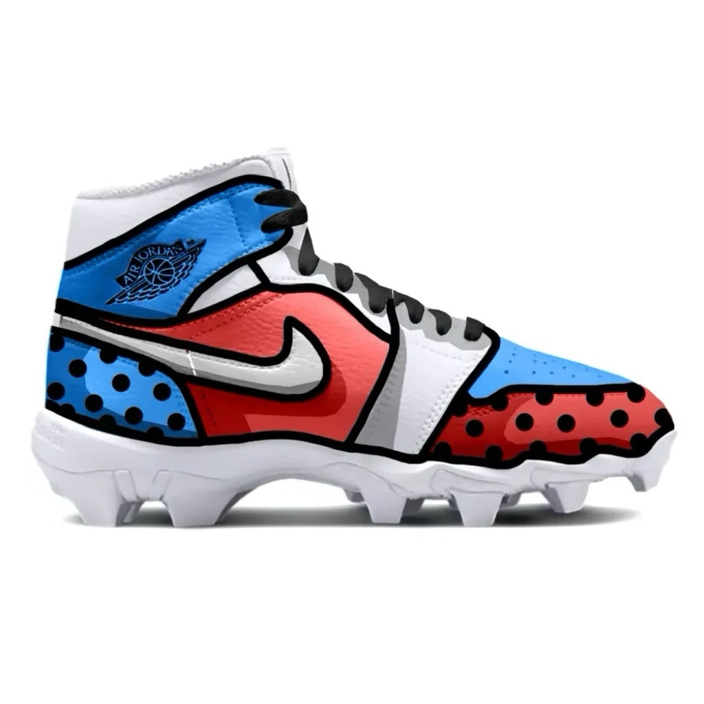 "Retro Pop Alternate" Jordan 1 Kids' Multisport Cleats