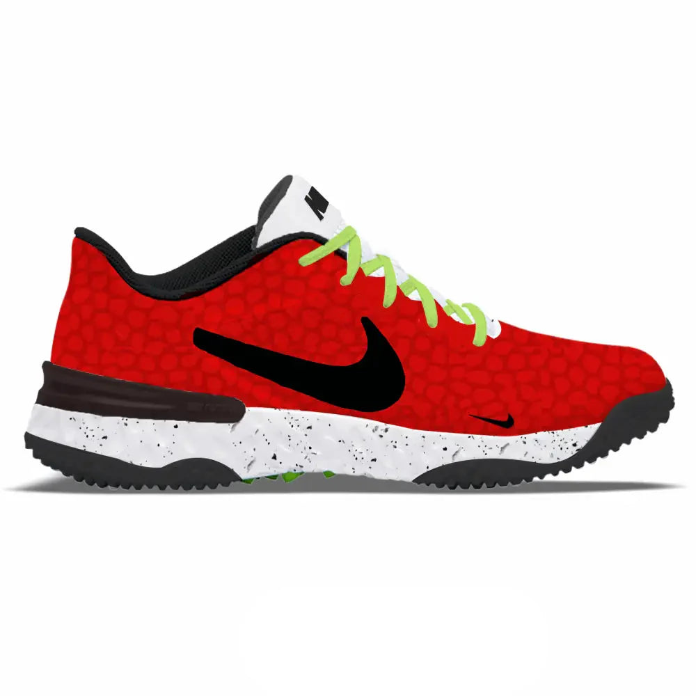 "Reverse Grinch" Nike Alpha Huarache Elite 3 Turfs