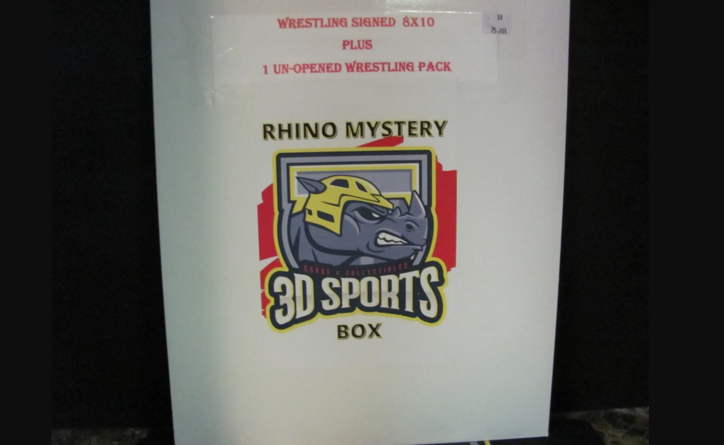 RHINO MYSTERY BOX "Jersey EDITION" W/COA