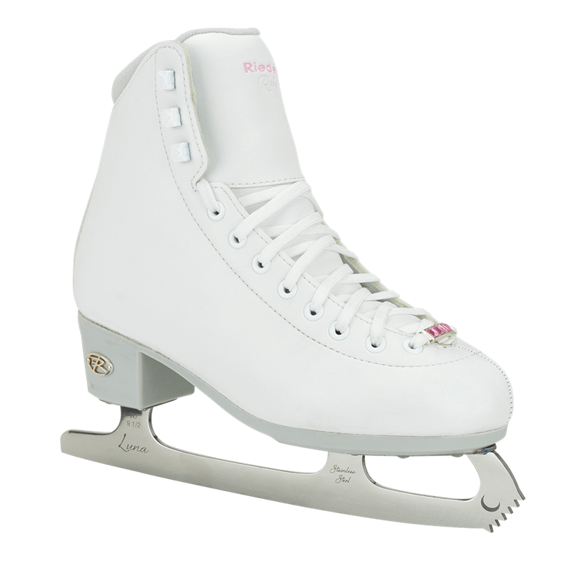 Riedell Ruby Ice Skate Adult Set