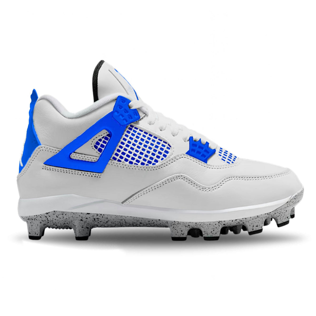 "Royal Blue" Jordan 4 Retro MCS Cleats