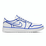 Zapatillas de golf Jordan 1 "Royal Blue Lines"