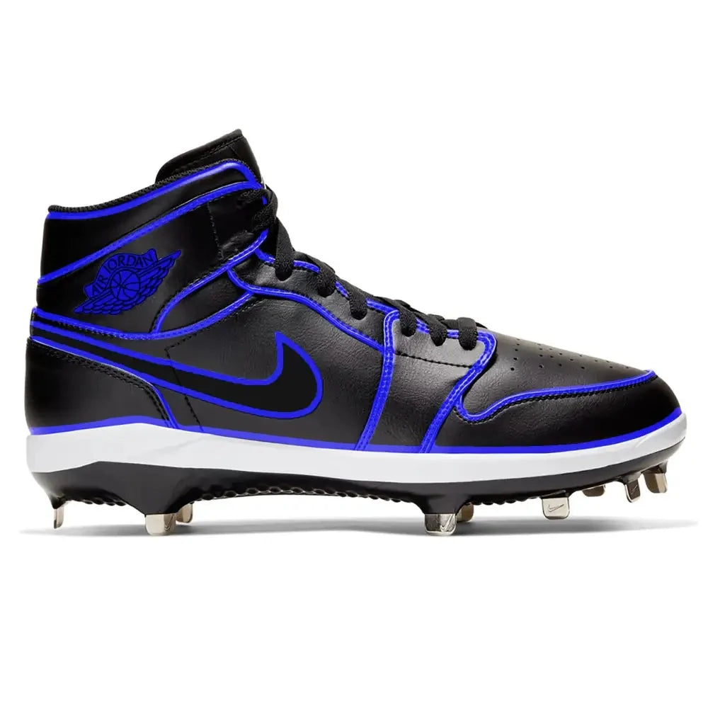 "Royal Blue Lines" Jordan 1 Retro Cleats