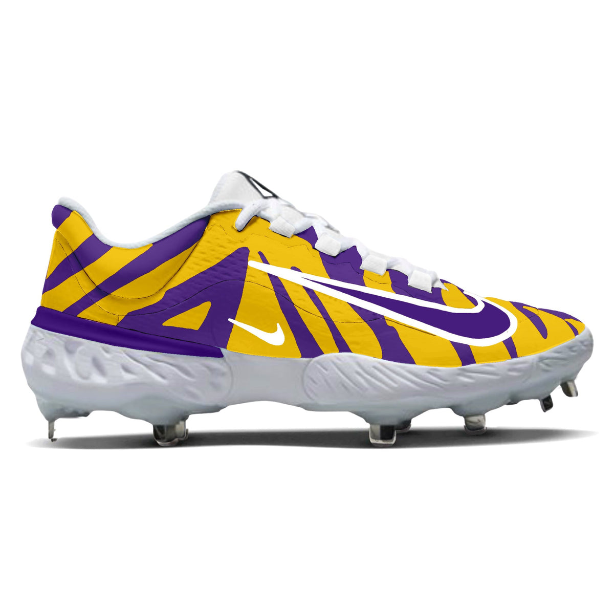 "Royal Rampage" Nike Alpha Huarache Elite 4 Low Cleats