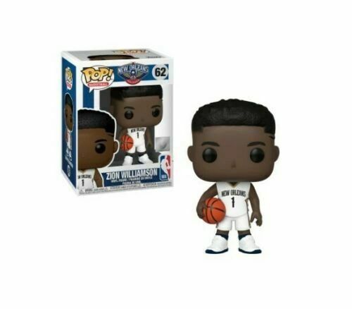 Funko Pop! Basketball: NBA Pop! ZION WILLIAMSON [62]-[New Orleans Pelicans] :New In Box