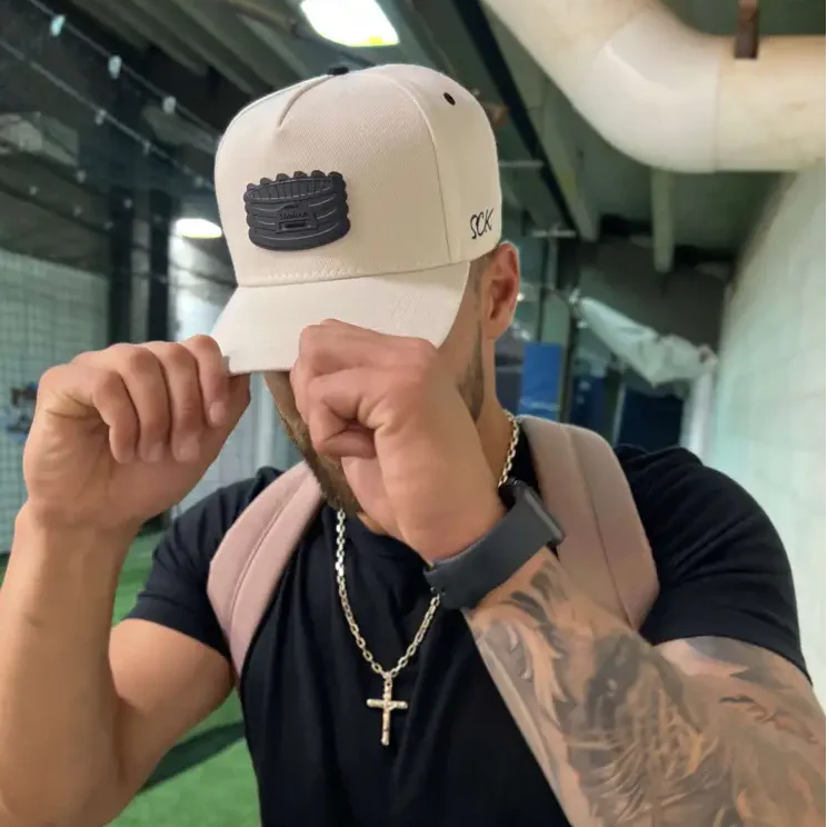 SCK Snapback Hat - Cream White