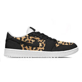 "Shadow Leopard Print" Jordan 1 Golf Shoes