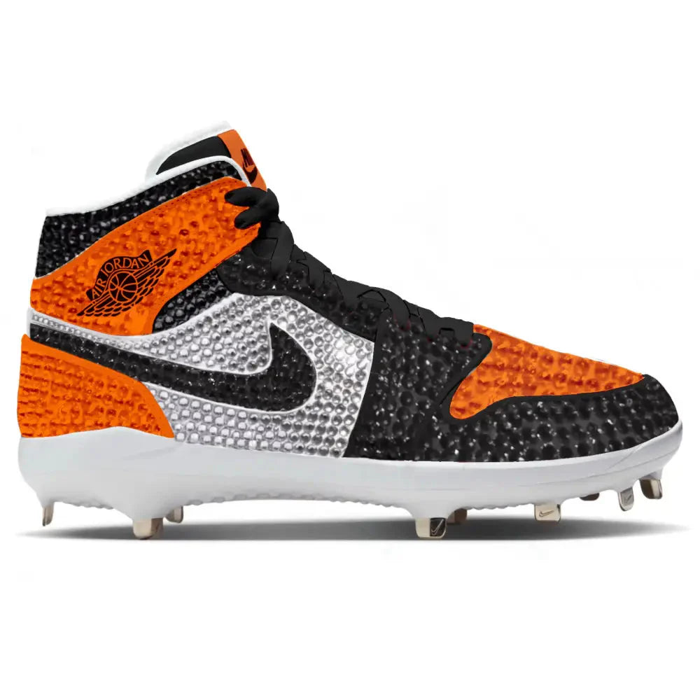 "Shattered Backboard Crystals" Jordan 1 Retro Cleats