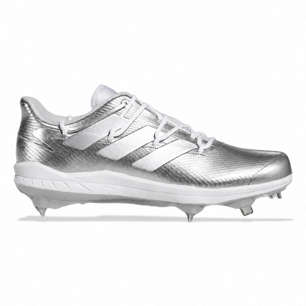 "Silver" Adidas Adizero Afterburner 8 Cleats