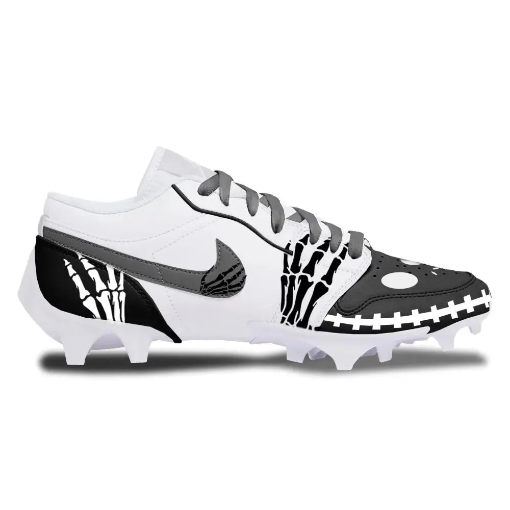 "Skeleton” Jordan 1 Vapor Edge Low Cleats