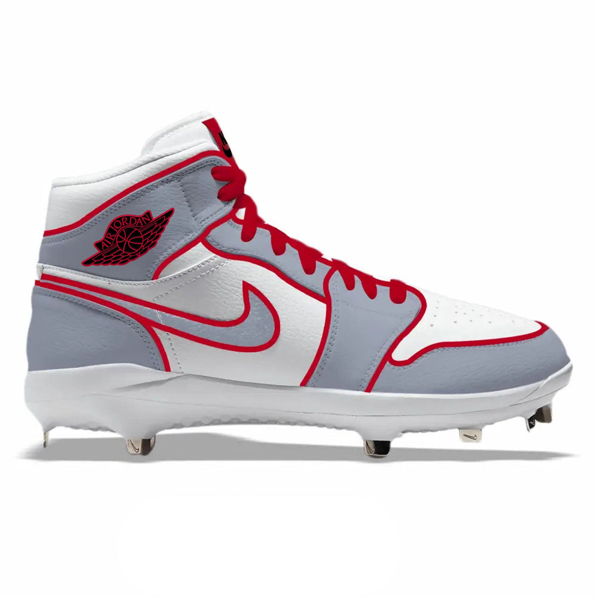 "Slate Lines" Jordan 1 Retro Cleats