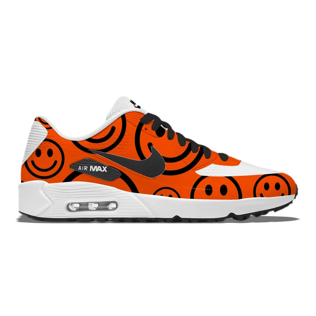 "Smiles" Nike Air Max 90 G Golf Shoes