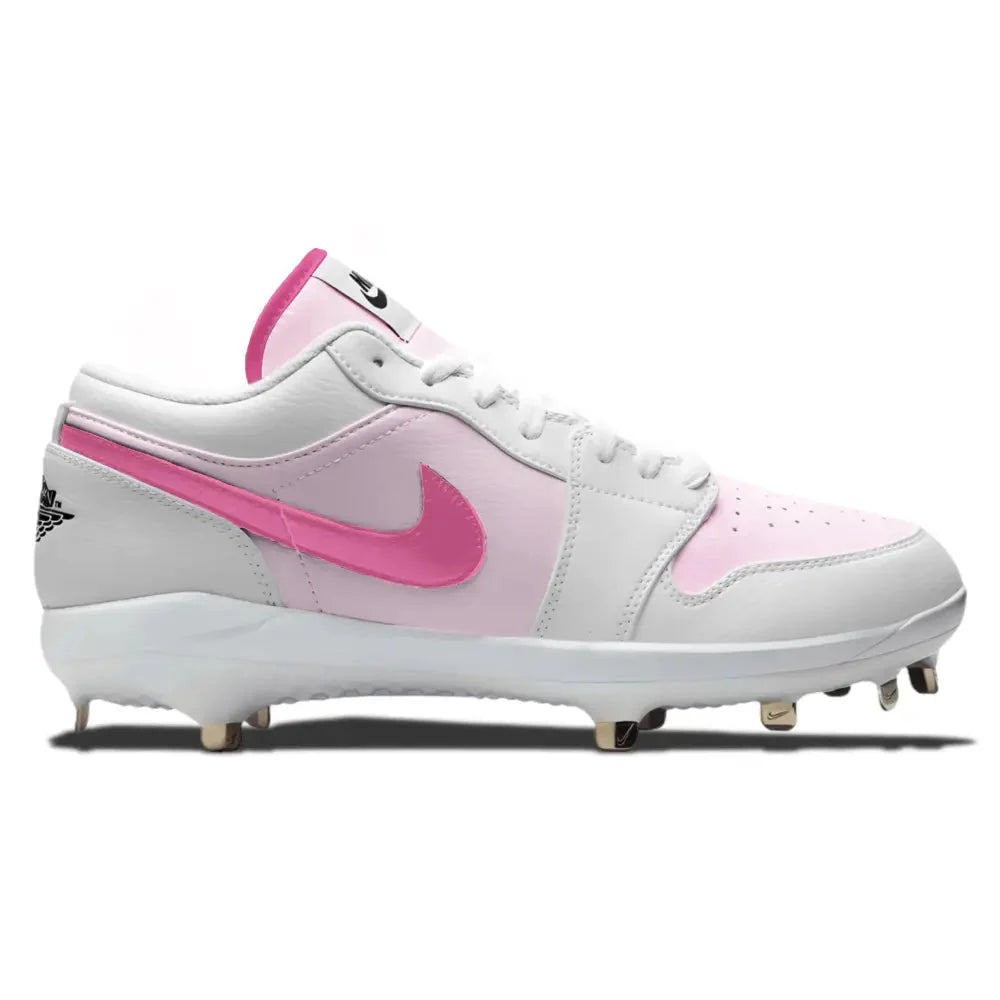 "Soft Shell Pink" Jordan 1 Retro Cleats