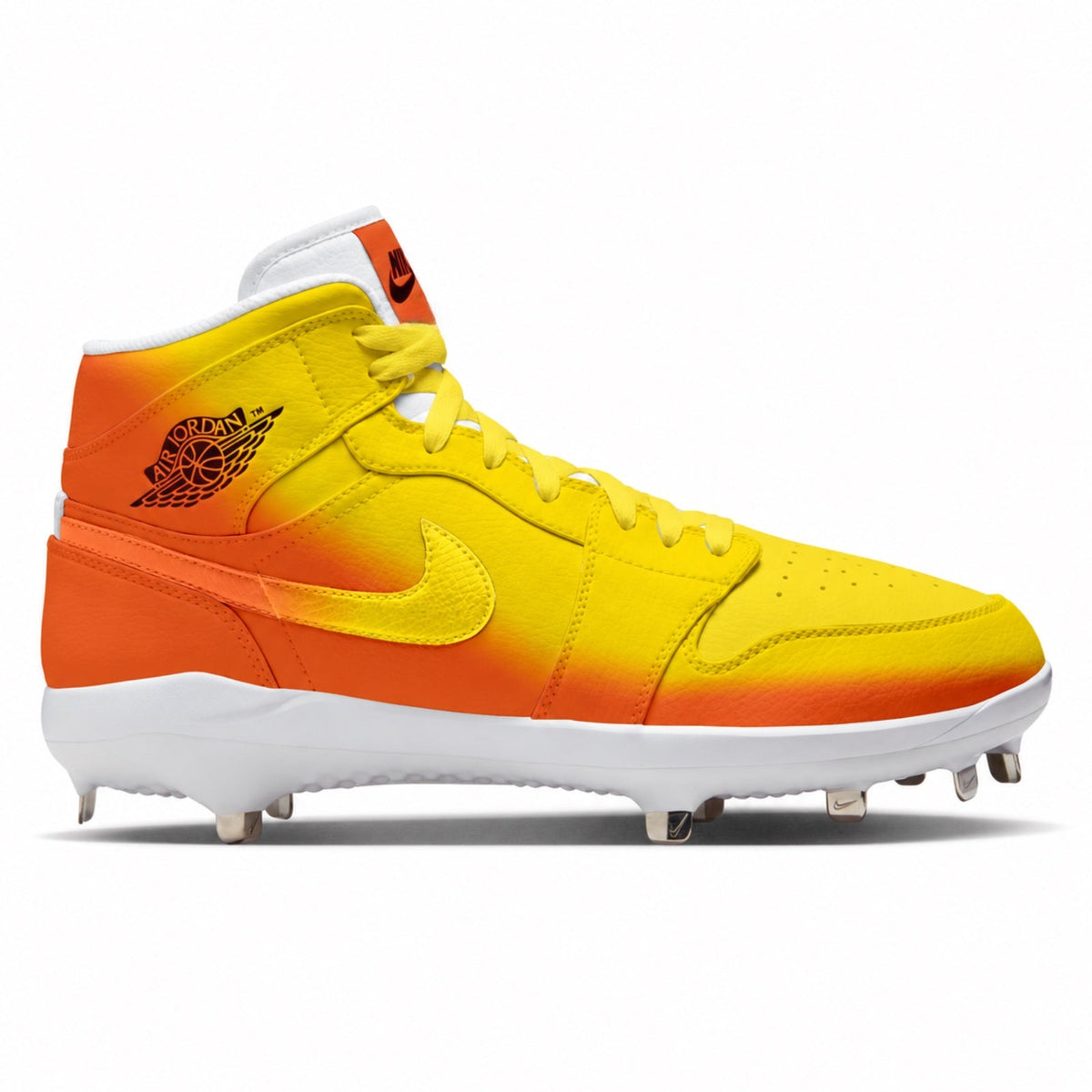 "Solar Fade" Jordan 1 Retro Cleats