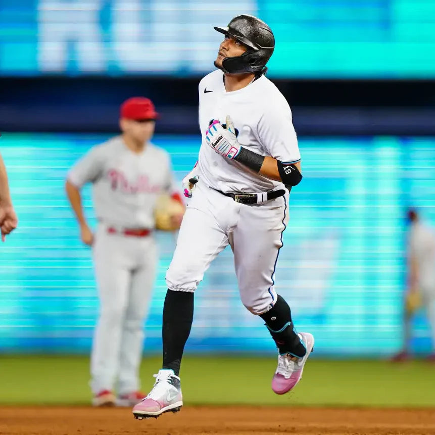 "South Beach Splatter" Jordan 1 Retro Cleats