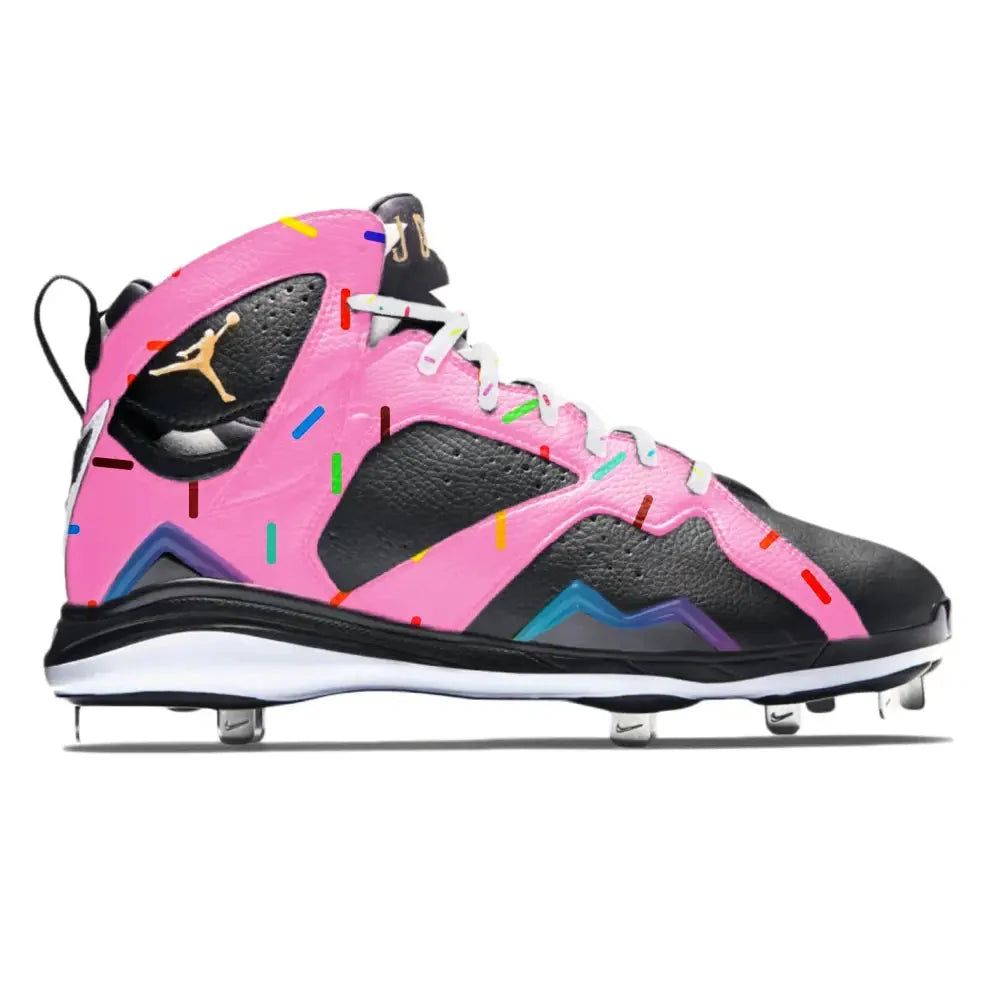 "Sprinkles" Jordan 7 Retro Cleats