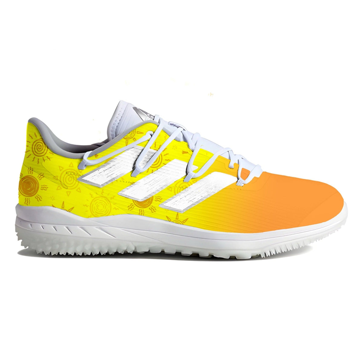 "Sunset" Adidas Adizero Afterburner 8 Turf Shoes