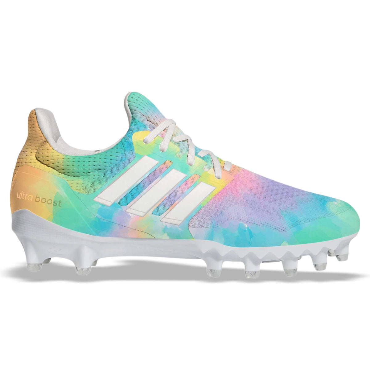 "Tie-Dye Breeze" Adidas Ultraboost Football Cleats