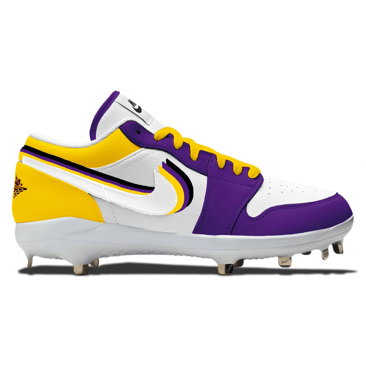 "Tiger Claw" Jordan 1 Retro Cleats
