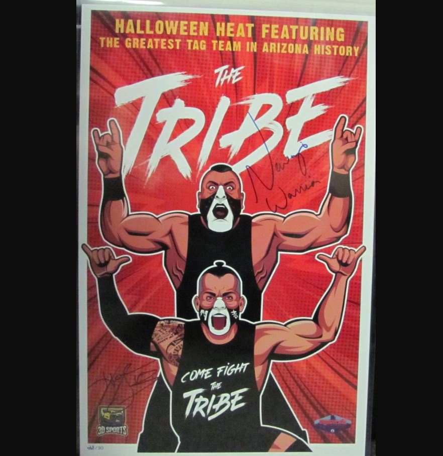 The Tribe Limited Print Artwork SIGNED BY BOTH