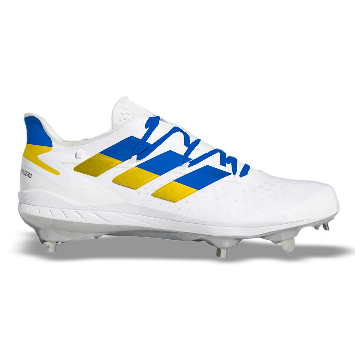 "Ukraine Strong" Adidas Adizero Afterburner 8 Cleats
