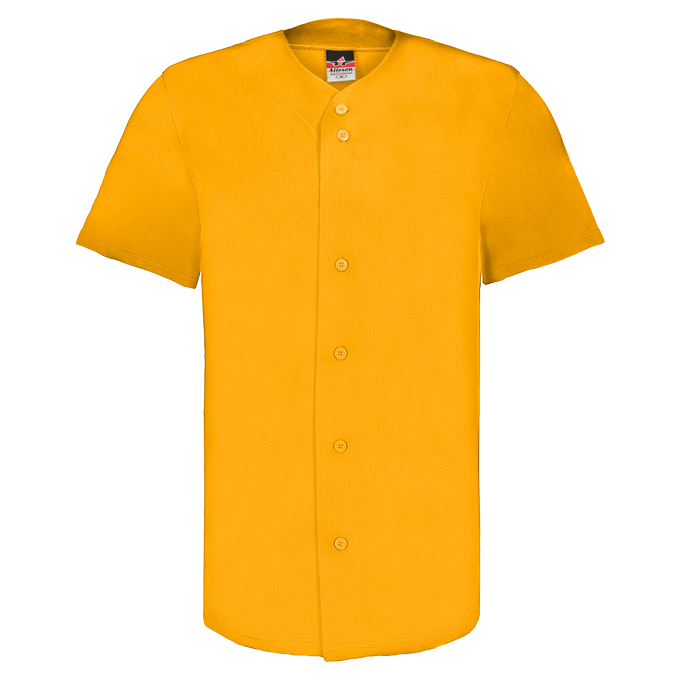 Adult Full Button Lightweight Baseball Jersey