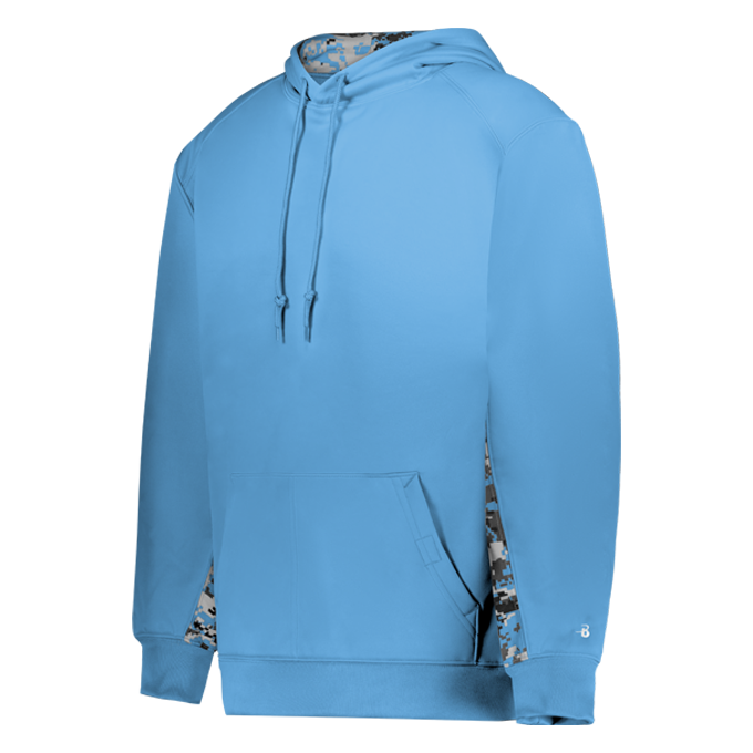Digital Colorblock Hood