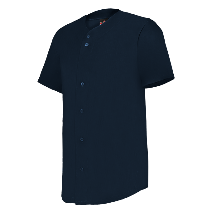 Adult Full Button Lightweight Baseball Jersey