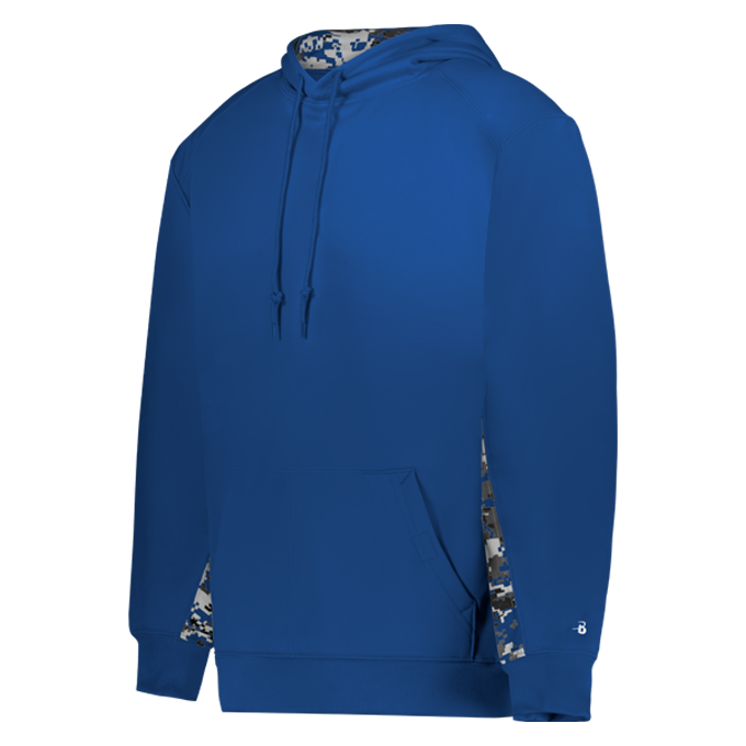 Digital Colorblock Hood