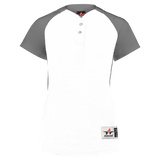 Womens Two Button Fastpitch Jersey - Pro Game Sports