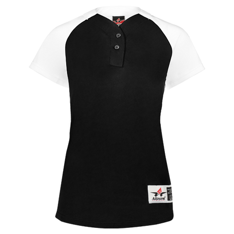Womens Two Button Fastpitch Jersey - Pro Game Sports