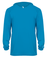 B-Core L/S Youth Hood Tee - Pro Game Sports
