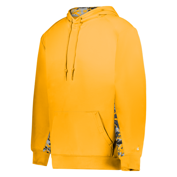 Digital Colorblock Hood