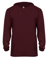 B-Core L/S Youth Hood Tee - Pro Game Sports