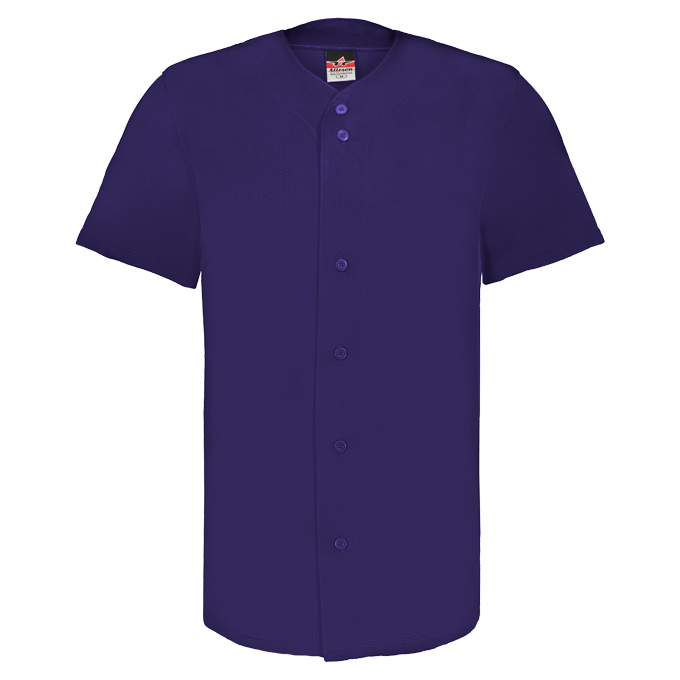 Youth Full Button Lightweight Baseball Jersey