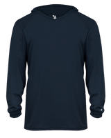 B-Core L/S Youth Hood Tee - Pro Game Sports
