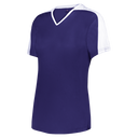 GIRLS V-NECK SOFTBALL JERSEY