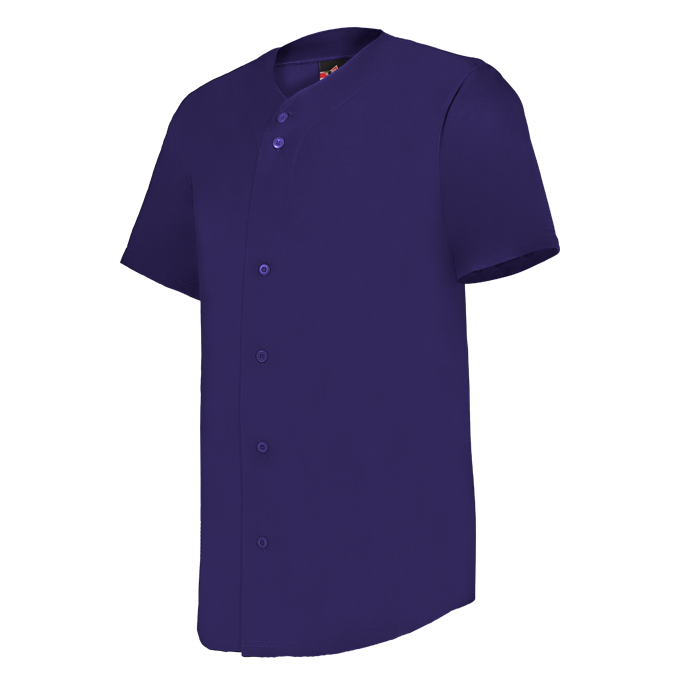 Youth Full Button Lightweight Baseball Jersey