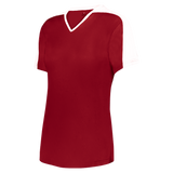 Girls V Neck Fastpitch Jersey