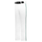 White pants with a green stripe and black belt on a white background
