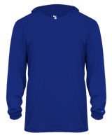 B-Core L/S Youth Hood Tee - Pro Game Sports